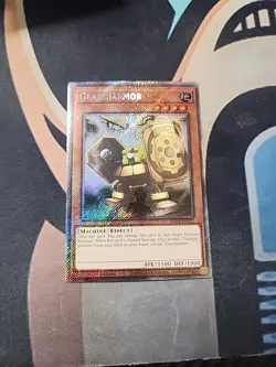 Geargiarmor Platinum Secret Rare RA04-EN187 1st Ed NM Yugioh - Image 1