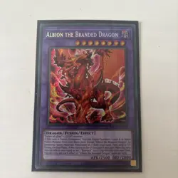 Albion the Branded Dragon MP22-EN076 Prismatic Secret 1st Ed Near Mint Yugioh - Image 1