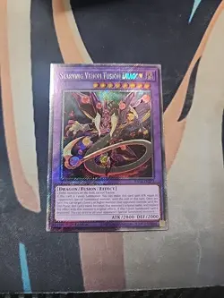 Starving Venom Fusion Dragon RA04-EN272 Platinum Secret Rare 1st Ed NM Yugioh - Image 1