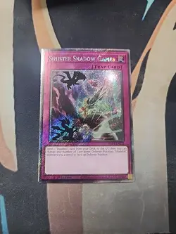 Sinister Shadow Games Platinum Secret Rare RA04-EN232 1st Ed NM Yugioh - Image 1