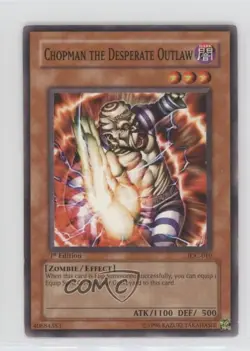 Chopman The Desperate Outlaw 1st Ed. YuGiOh Invasion of Chaos #IOC-010 2004 - Image 1