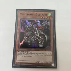 Chaosrider Gustaph - Super Rare IOC-EN018 - NM - YuGiOh - Image 1