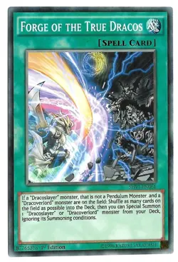 Forge Of The True Dracos SHVI EN061 - YuGiOh Card - Common - 1ST EDITION - Image 1