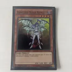 Yugioh Darklord Nurse Reficule DESO-EN048 Super Rare 1st Edition NM - Image 1