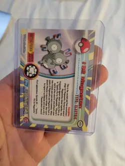 Magneton #82 Holo Pokemon Topps Card Series 2 - Image 2