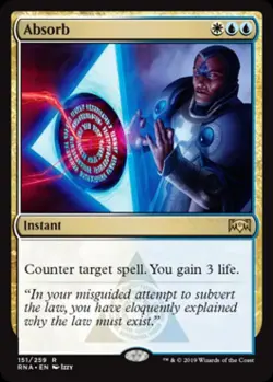 Absorb - Near Mint MTG Ravnica Allegiance - Image 1