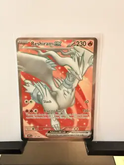 Reshiram EX Pokemon Trading Card Game 230 HP Basic Holo Foil - Image 1