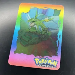 Pokemon Advanced 2004 Panini Italy Lenticular Action Card #103 Rayquaza - Image 3