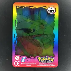 Pokemon Advanced 2004 Panini Italy Lenticular Action Card #103 Rayquaza - Image 5