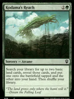 Kodama's Reach 429 Commander Legends MTG Magic the Gathering card - Image 1