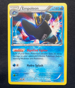 EMPOLEON 38/162 BREAKthrough Pokemon card - Holo Rare NM/LP - Image 1