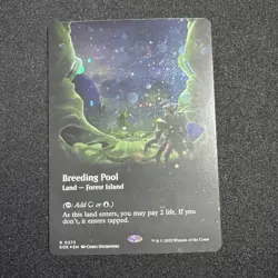 Breeding Pool (Borderless Galaxy Foil #373) Edge of Eternities MtG - Image 1