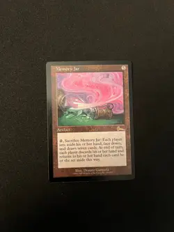 🧠 Memory Jar - Urza’s Legacy - Rare - Near Mint/LP - MTG VINTAGE - Image 1