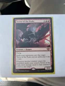 MTG - Terror of the Peaks - Normal - Outlaws of Thunder Junction - Near Mint - Image 1