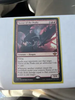 MTG - Terror of the Peaks - Normal - Outlaws of Thunder Junction - Near Mint - Image 2