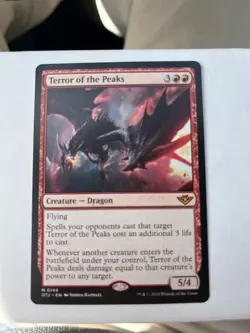 MTG - Terror of the Peaks - Normal - Outlaws of Thunder Junction - Near Mint - Image 3