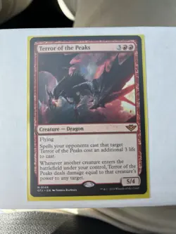 MTG - Terror of the Peaks - Normal - Outlaws of Thunder Junction - Near Mint - Image 4