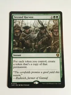 MTG Second Harvest #213 Regular - Innistrad Remastered Pack Fresh - Image 1