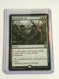 MTG Second Harvest #213 Regular - Innistrad Remastered Pack Fresh - Image 3