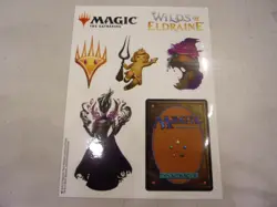 MTG Wilds of Eldraine Promo Sticker/Decal Sheet - Image 1