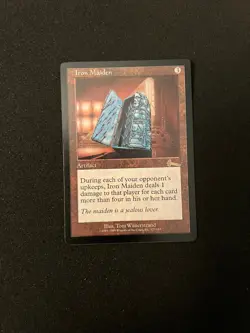 LP Iron Maiden Urza's Legacy Mtg Magic the Gathering - Image 1