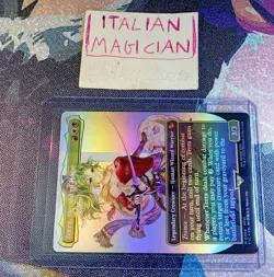 MTG Terra, Herald of Hope BORDERLESS FOIL Mythic 0204 Magic FINAL FANTASY Fin FF - Image 3