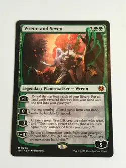 MTG Wrenn and Seven Regular #226 Innistrad Remastered Mythic NP - Image 1