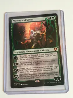 MTG Wrenn and Seven Regular #226 Innistrad Remastered Mythic NP - Image 3