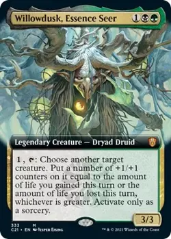 Willowdusk, Essence Seer (Extended Art) - 333 / English / Near Mint MTG - Image 1