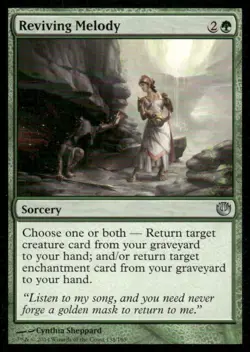 Reviving Melody Journey into Nyx MTG Magic the Gathering card - Image 1