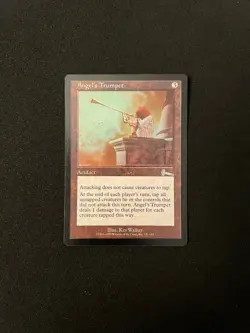 MTG - Angel's Trumpet _Urza's Legacy Regular Uncommon #121 LP - Image 1