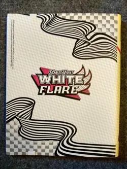 Pokemon White Flare Binder Only Brand New Scarlet And Violet TCG Binder - Image 2