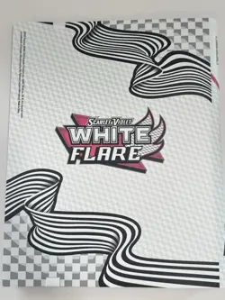 Pokemon White Flare Binder ONLY Brand New Scarlet And Violet TCG Binder - Image 2