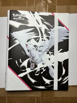 Pokemon White Flare Binder Only Brand New Scarlet And Violet TCG Binder - Image 1