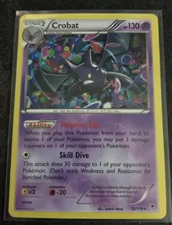 Crobat - (Cosmos Holo) 033/119 Miscellaneous Cards & Products Holo Pokemon - Image 1
