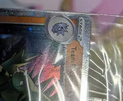 Pokemon Center Team Rocket's Tyranitar Promo Destined 096/182 Sealed CREASE - Image 2