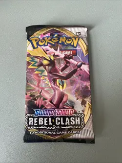 Rebel Clash - Pokemon TCG *Sealed* Booster Pack Brand New Mint - Image 1