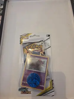 POKEMON SUN And MOON COSMIC ECLIPSE BLISTER BOOSTER PACK NEW MISMAGIUS - Image 1