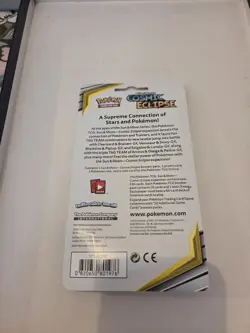 POKEMON SUN And MOON COSMIC ECLIPSE BLISTER BOOSTER PACK NEW MISMAGIUS - Image 2