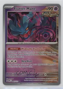 Flutter Mane Poke Ball Foil Pokemon Prismatic Evolutions PRE #043 - Image 1