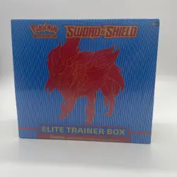 Pokemon TCG Sword & Shield Elite Trainer Box ETB -Zamazenta- FACTORY SEALED! - Image 1