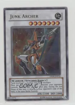 Junk Archer Unlimited YuGiOh Yusei Fudo 2 Duelist Pack #DP09-EN016 2010 - Image 1