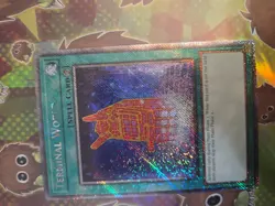 YUGIOH RA04-EN148 TERMINAL WORLD - PLATINUM SECRET RARE 1st EDITION - Image 1