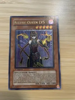 Yugioh Allure Queen LV5 CDIP-EN007 Ultimate Rare 1st Ed NM - Image 1