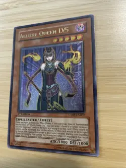 Yugioh Allure Queen LV5 CDIP-EN007 Ultimate Rare 1st Ed NM - Image 3