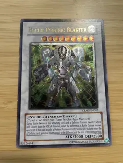 Hyper Psychic Blaster Ultimate Rare Yugioh Card CRMS-EN042 LP Yugioh - Image 2