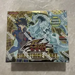 Factory Sealed - Starstrike Blast Booster Box 1st Edition 24 Packs YuGiOh STBL - Image 1