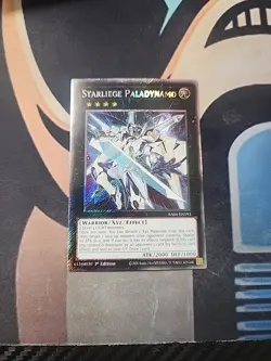Starliege Paladynamo Platinum Secret Rare RA04-EN193 1st Ed NM Yugioh - Image 1