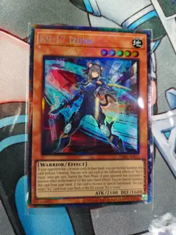 Yugioh Asian English OCG DBJH-AE031 K9-17 Izuna - Collector's Rare - Image 1