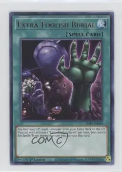 Extra-Foolish Burial 1st Ed. YuGiOh Genesis Impact #GEIM-EN043 - Image 1